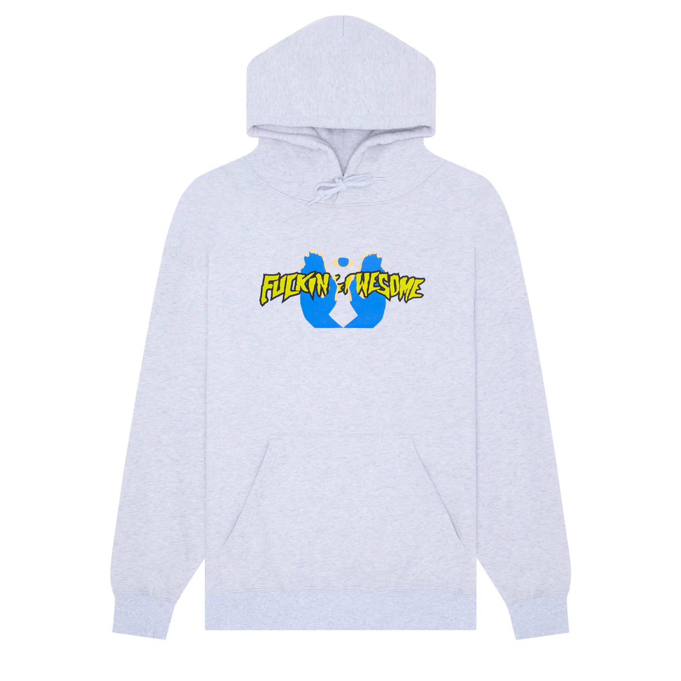 FUCKING AWESOME HIGH GROUND HOODIE HEATHER GREY