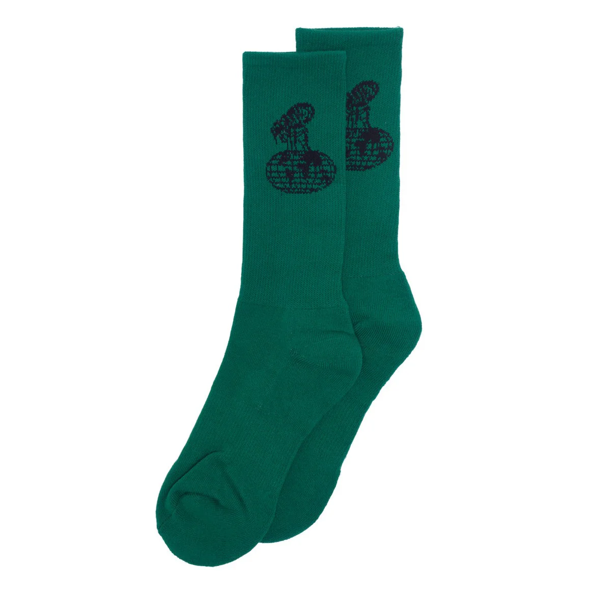 FUCKING AWESOME FLEA SOCK GREEN / BLACK