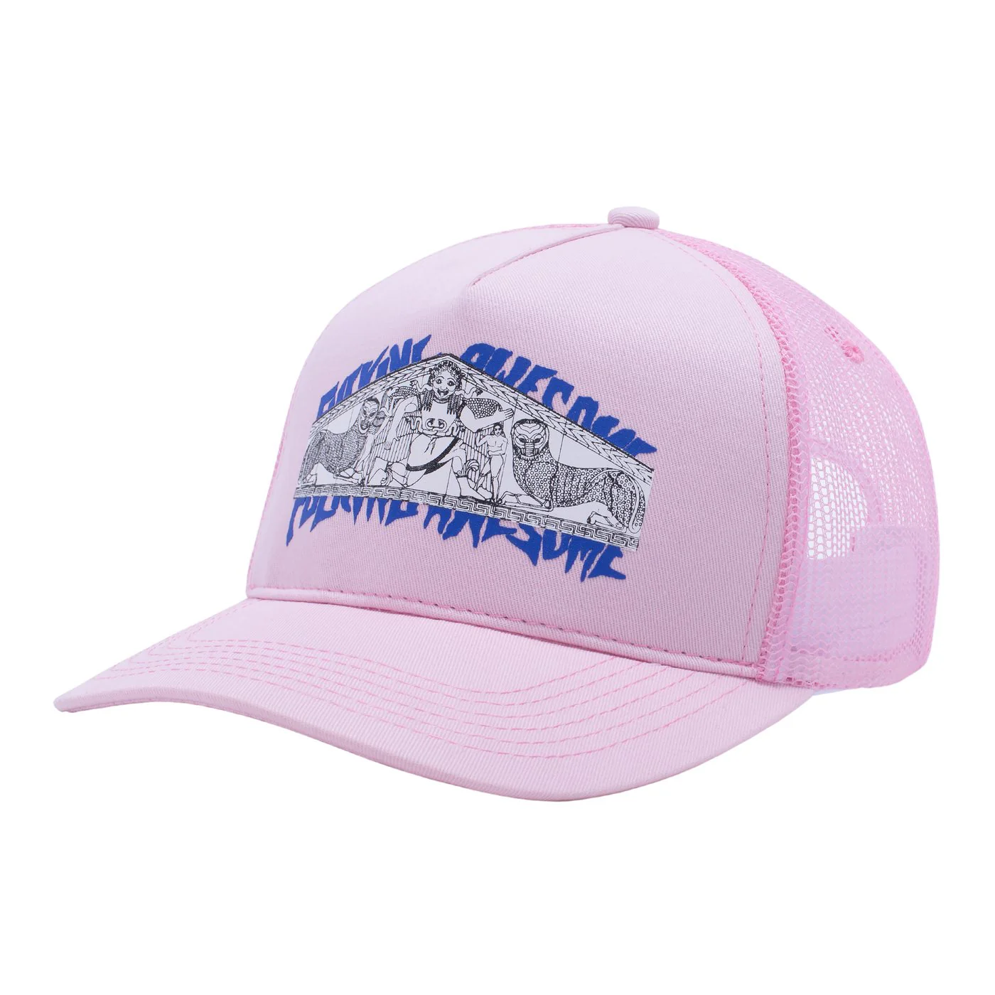 FUCKING AWESOME FRESCO MESH SNAPBACK PINK