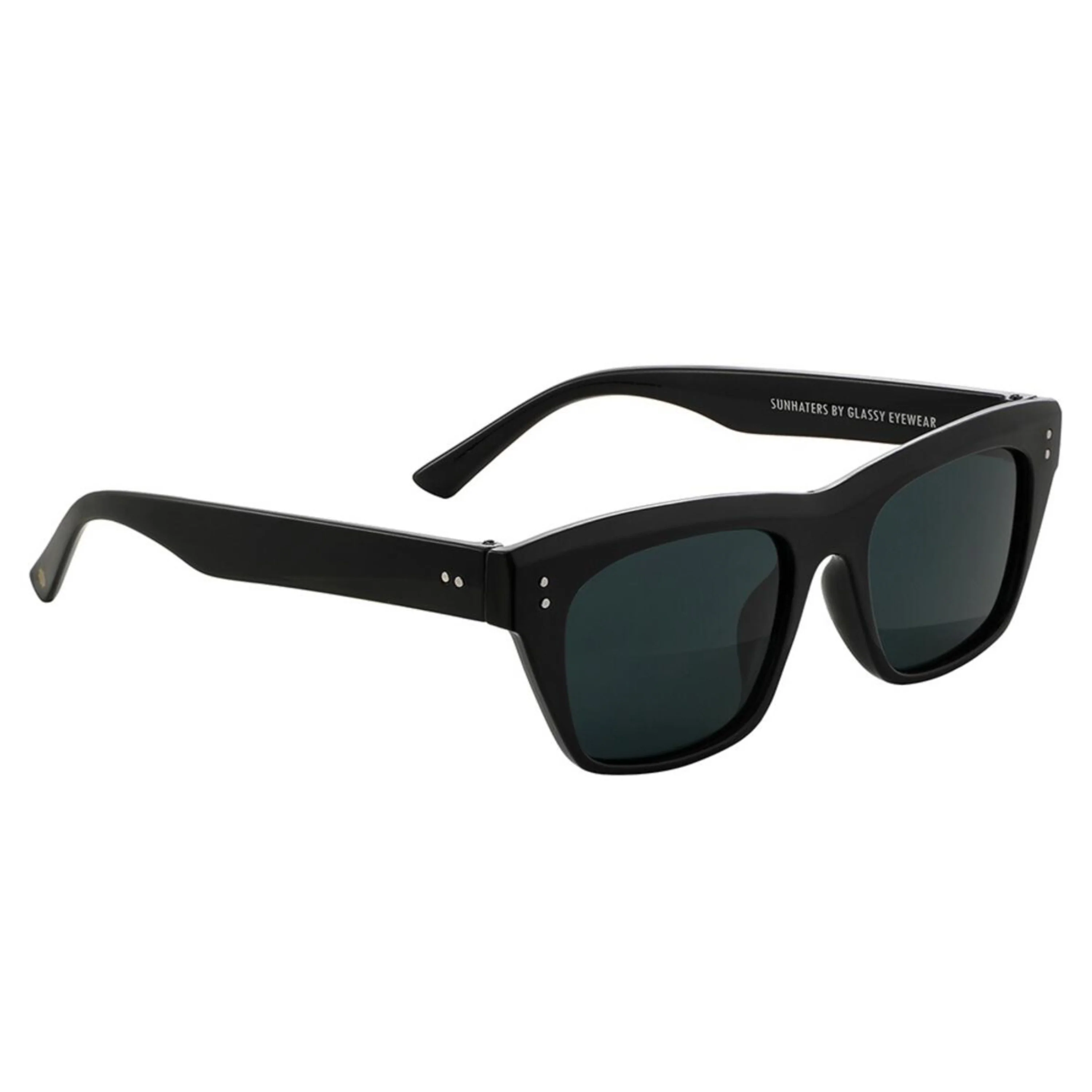 GLASSY SUNHATERS SANTOS POLARIZED BLACK