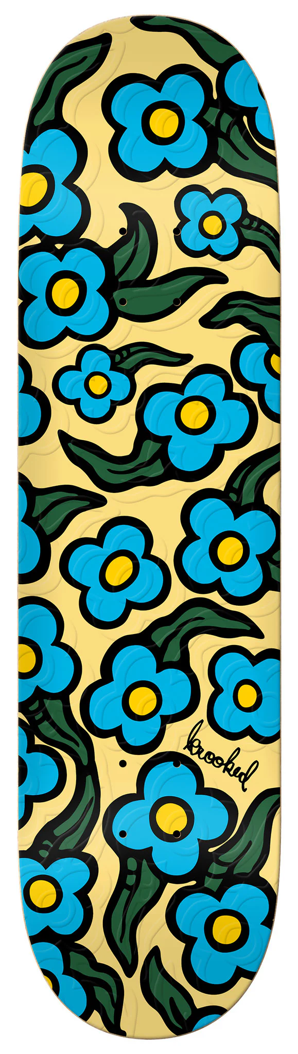KROOKED WILD STYLE FLOWER EMB 8.06