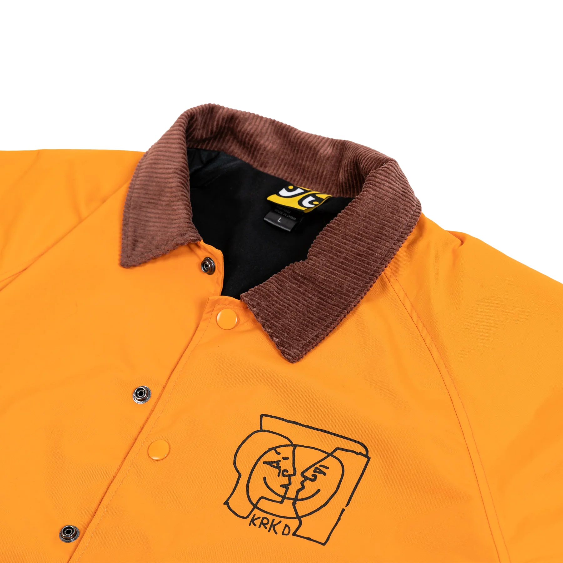 KROOKED MOONSMILE JACKET ORANGE - Image 3