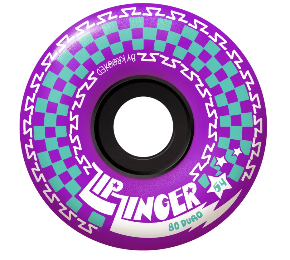 KROOKED ZIP ZINGER 80D 54MM PURPLE