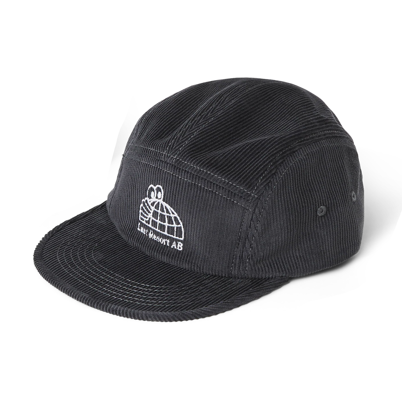 LAST RESORT AB HALF GLOBE 5-PANEL GREY