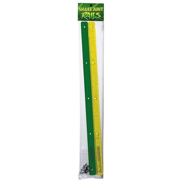 SHAKE JUNT BOARD RAILS GRN/YEL