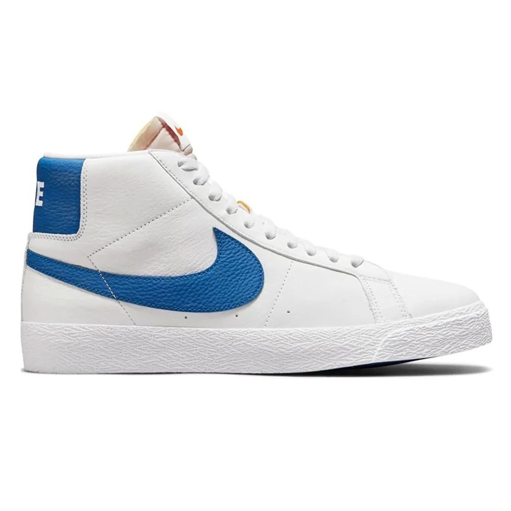 NIKE SB BLAZER MID ORANGE LABEL WHITE / VARSITY ROYAL