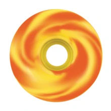 OJ III WHEELS SUPER JUICE ORANGE SWIRL 78a 60mm - Image 2