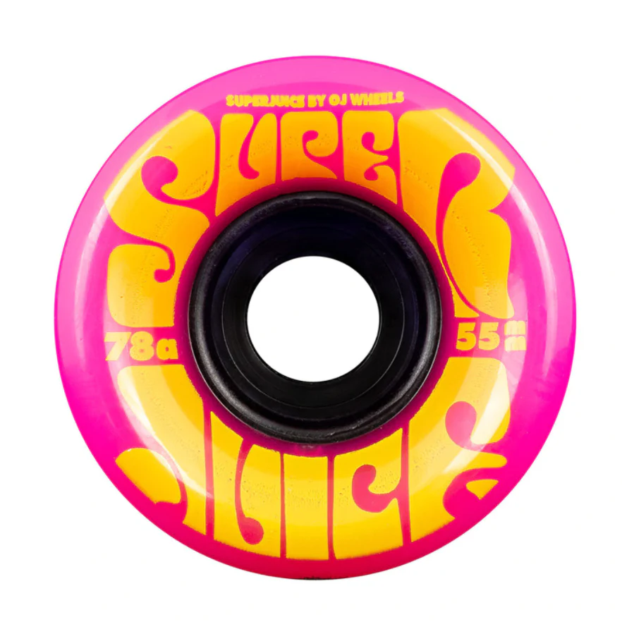 OJ WHEELS MINI SUPER JUICE PINK 78a 55mm