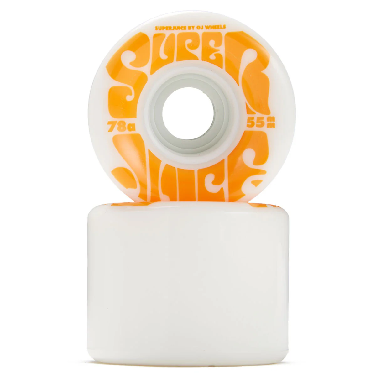 OJ WHEELS MINI SUPER JUICE WHITE 78a 55mm - Image 2