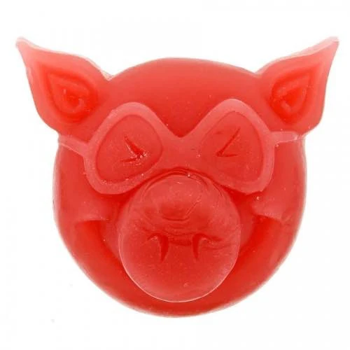 PIG HEAD RAISED CURB WAX RED