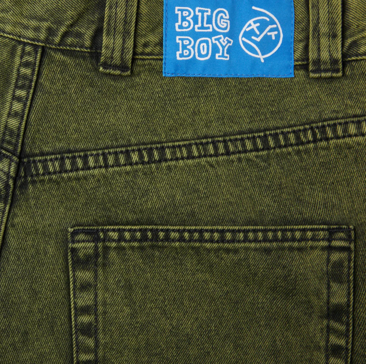 POLAR BIG BOY JEANS GREEN BLACK - Image 3