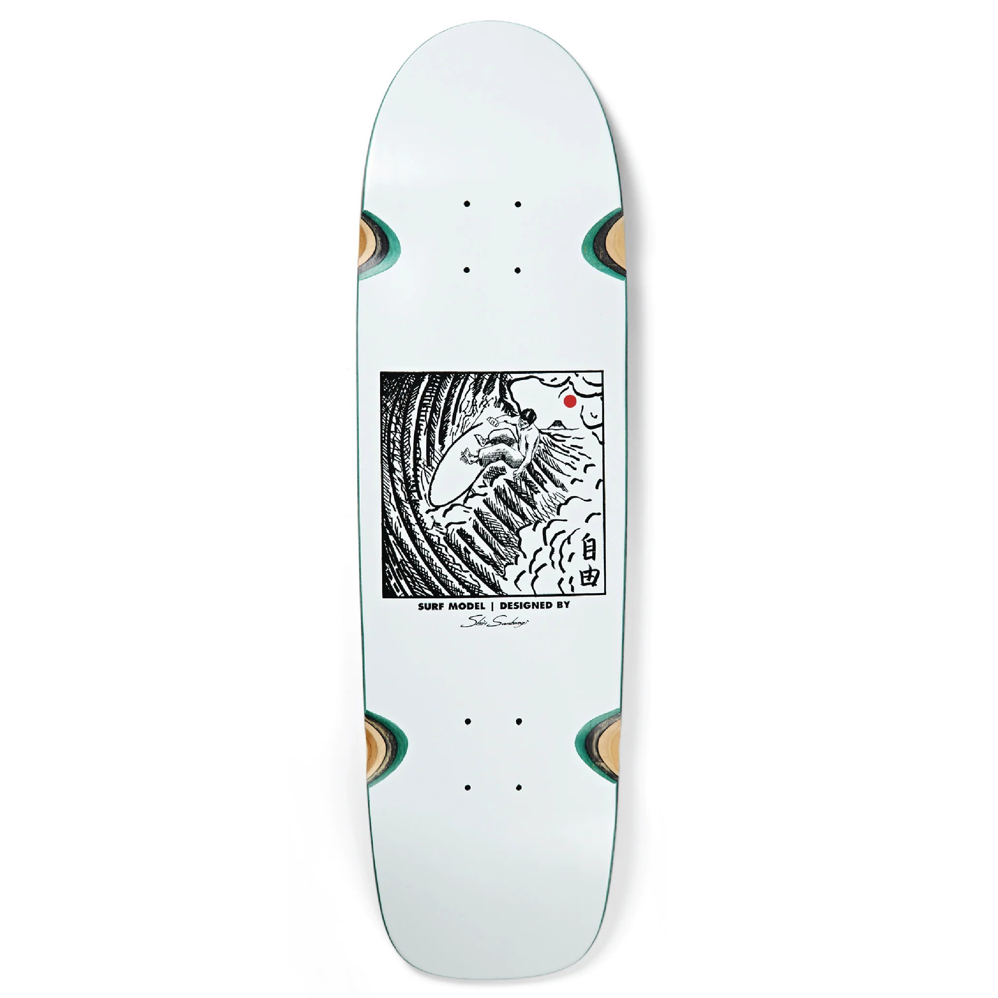 POLAR SHIN FREEDOM SURF 8.625 WHITE