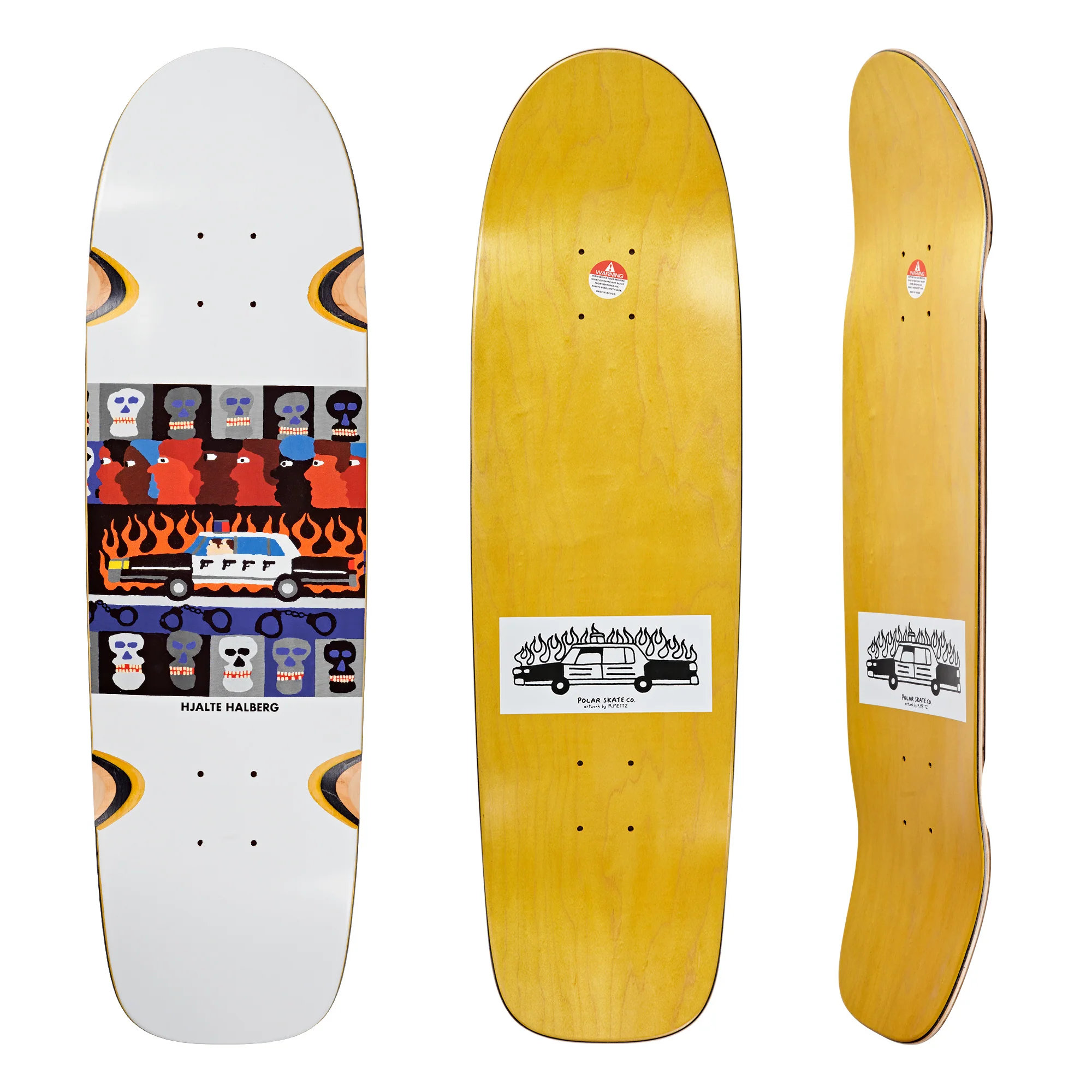 POLAR HJALTE ABUSE OF POWER 8.75 SURF SHAPE - Image 2