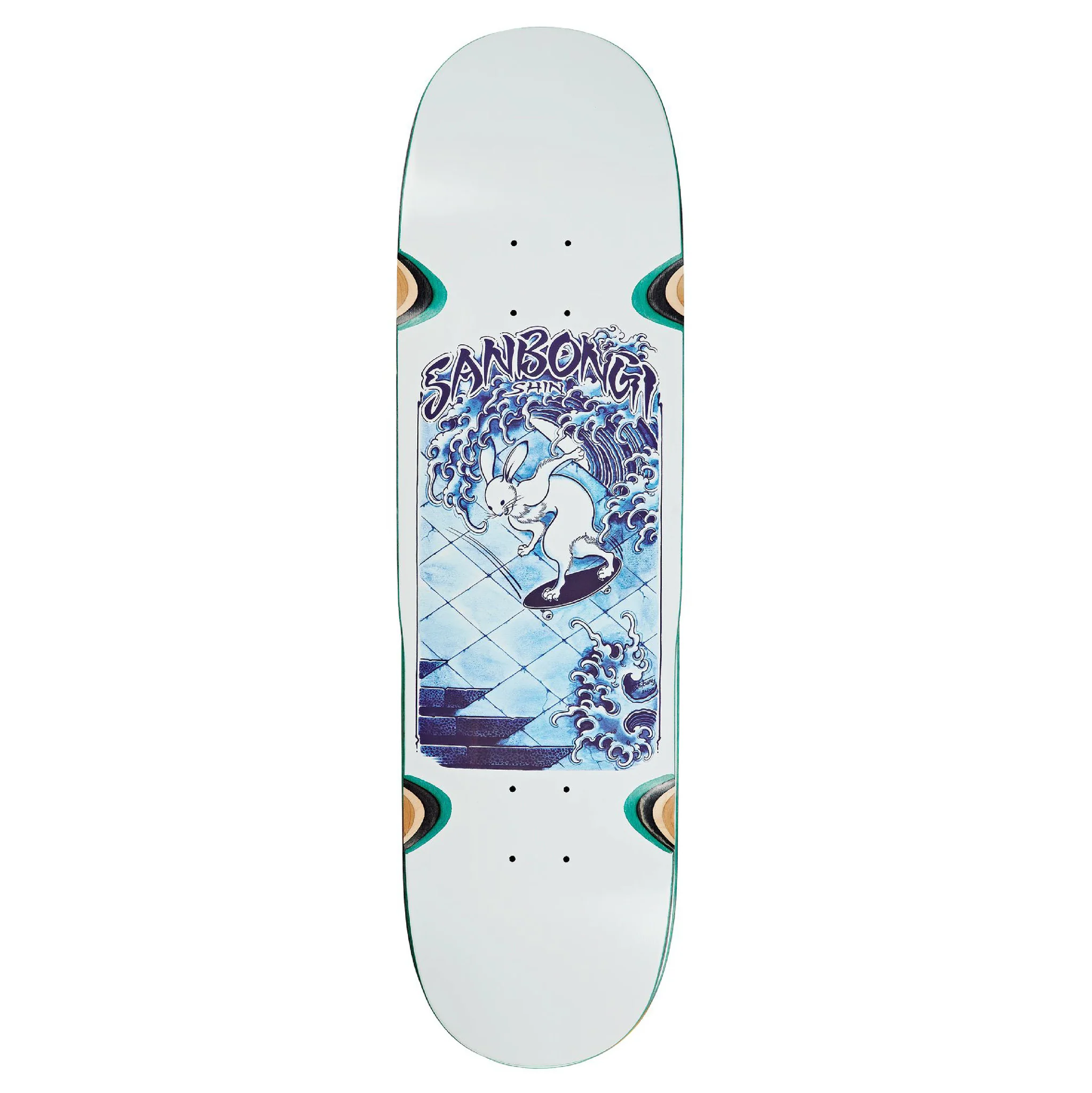 POLAR SHIN SKATE RABBIT 8.75 WHEEL WELLS