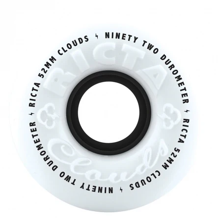 RICTA CLOUDS 92a 52mm WHITE/BLACK