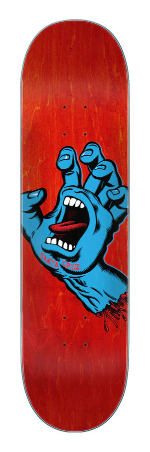SANTA CRUZ SCREAMING HAND MATTE RED