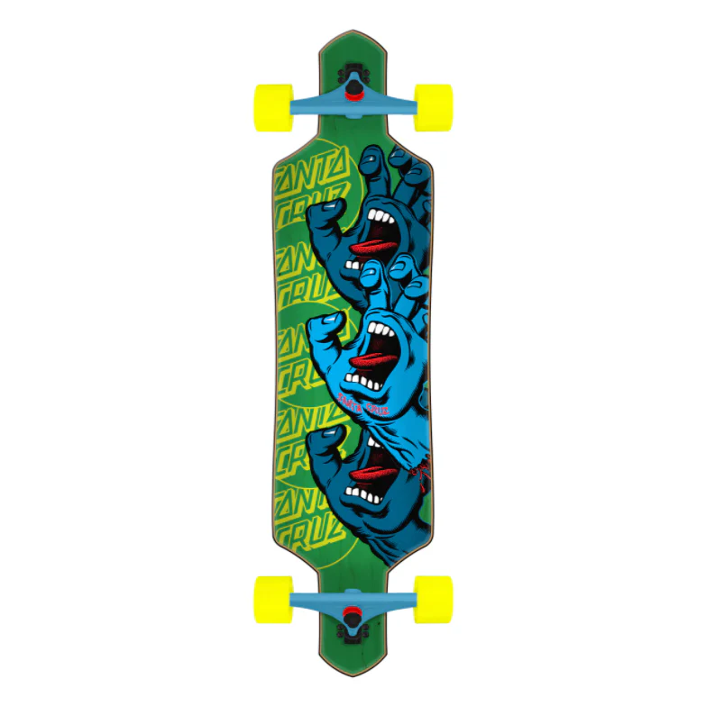 SANTA CRUZ SCREAMING HAND STACK CRUZER DROP THRU 36"