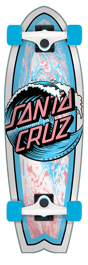 SANTA CRUZ WAVE DOT SHARK CRUZER 27"