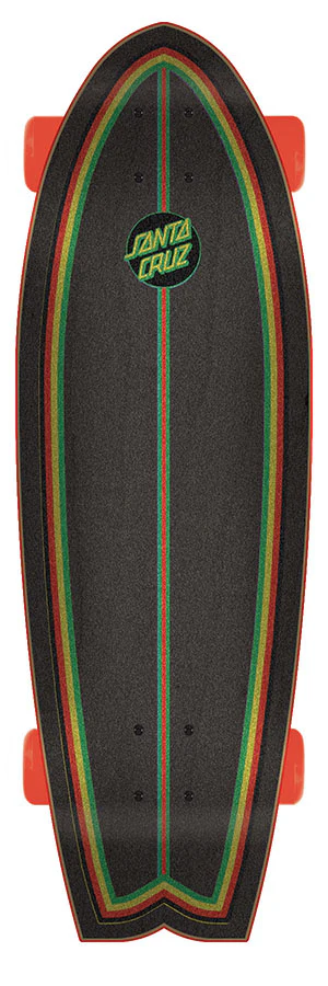 SANTA CRUZ RASTA DOT SHARK CRUZER 27" - Image 2