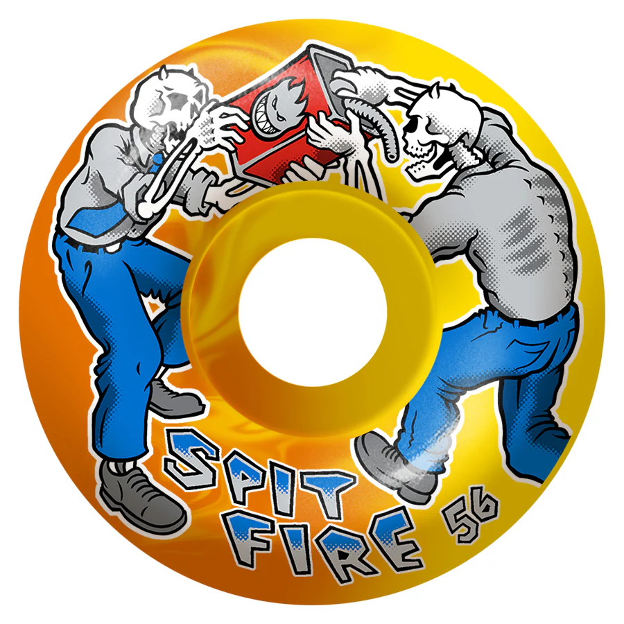 SPITFIRE CLASSIC FIRE FIGHT 99D 56MM YELLOW / ORANGE