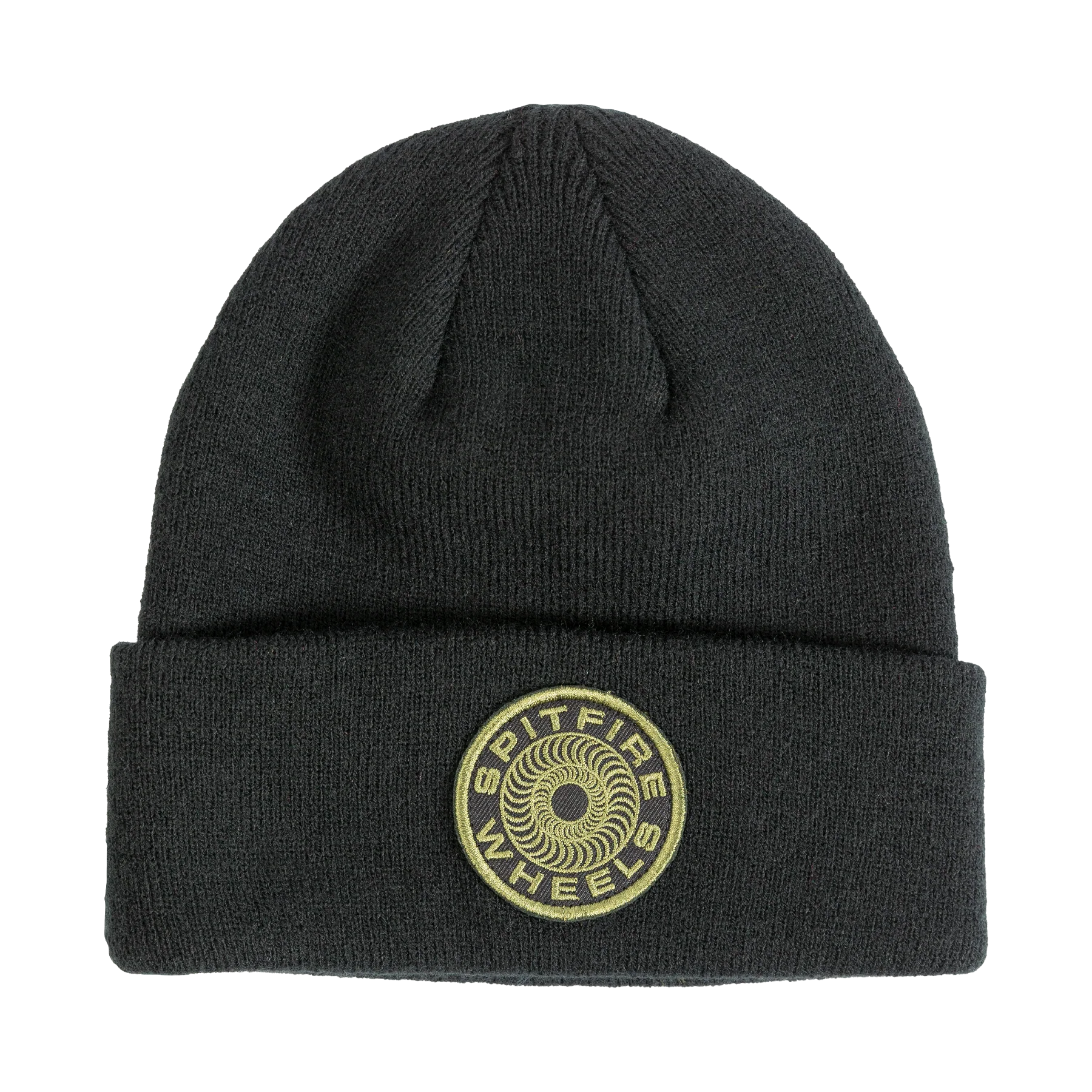 SPITFIRE CLASSIC 87' SWIRL PATCH BEANIE BLACK/OLIVE