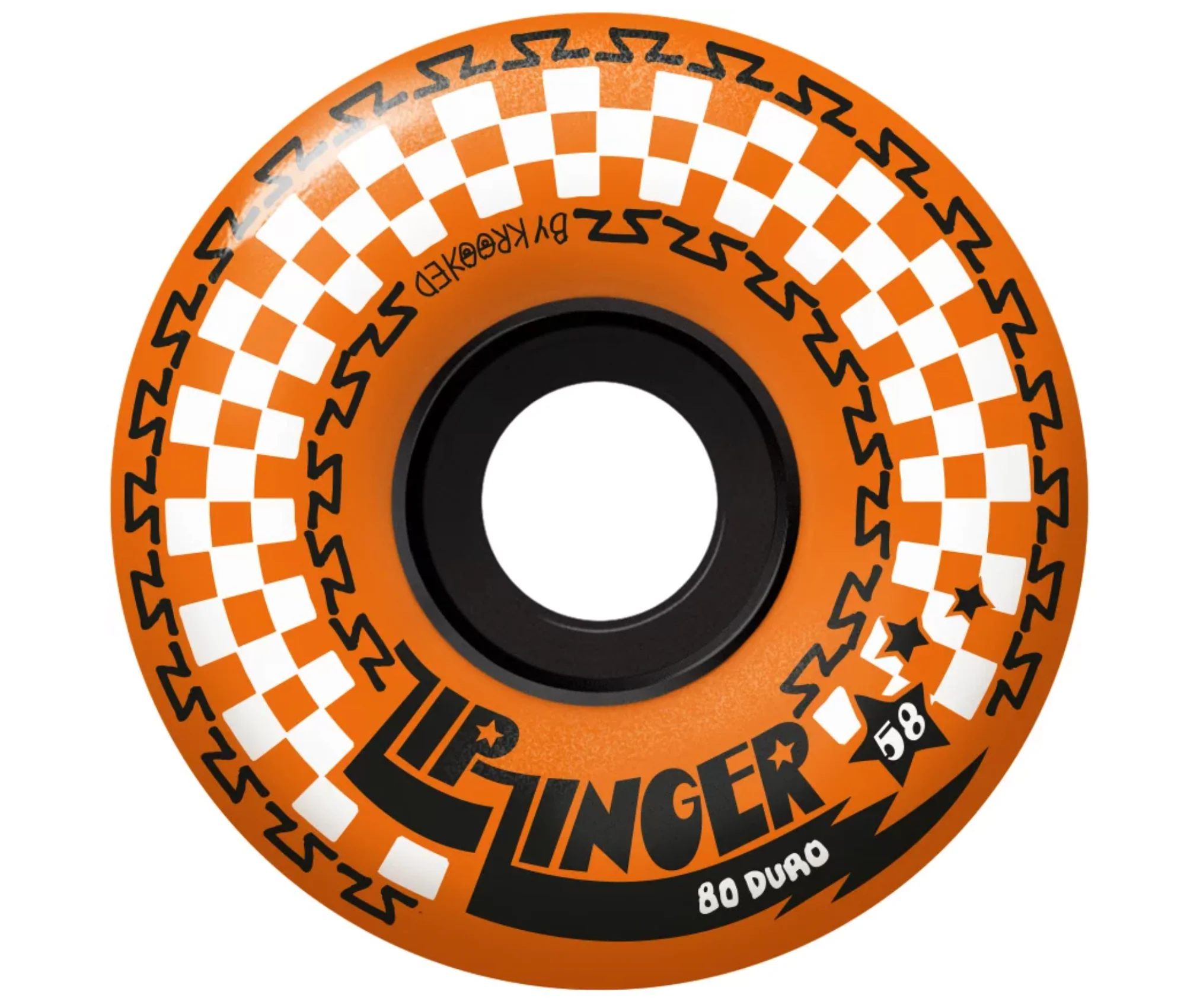 KROOKED ZIP ZINGER 80D 58MM ORANGE