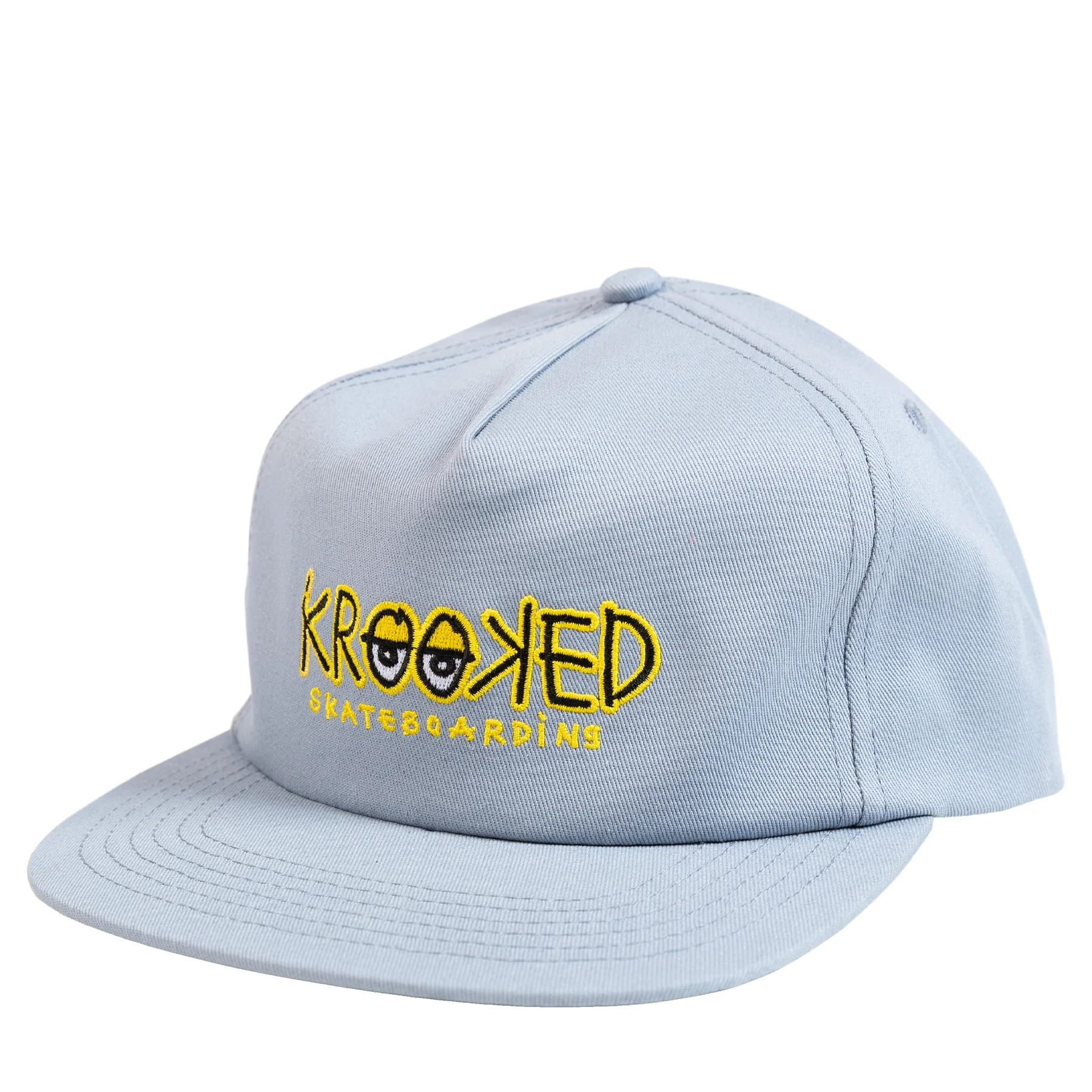 KROOKED EYESFILL SNAPBACK LIGHTBLUE/YELLOW