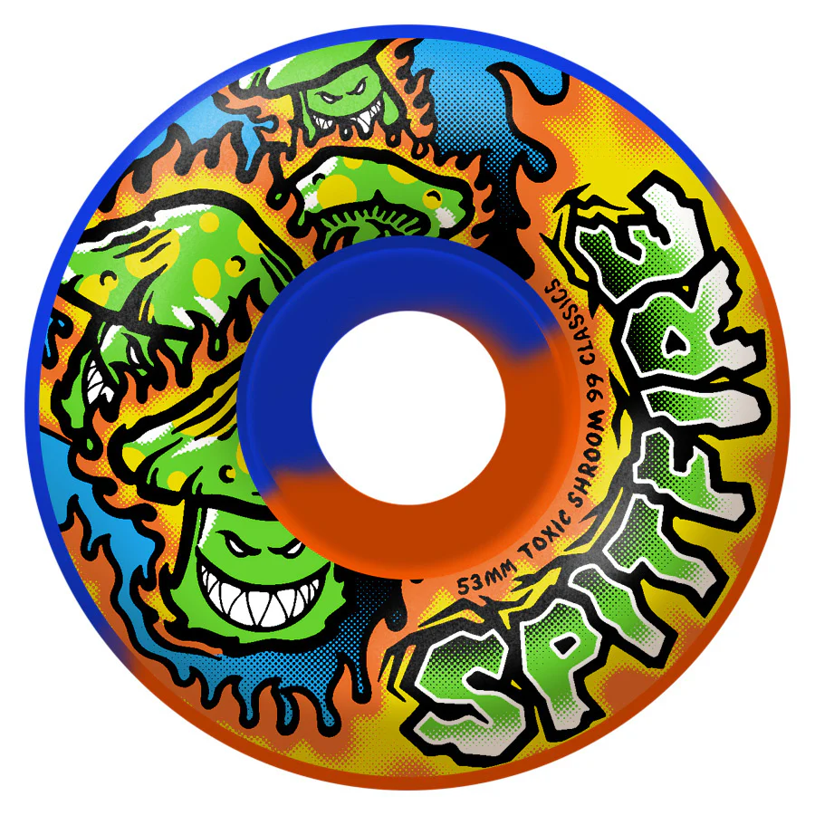 SPITFIRE CLASSICS TOXIC SHROOMS 55MM