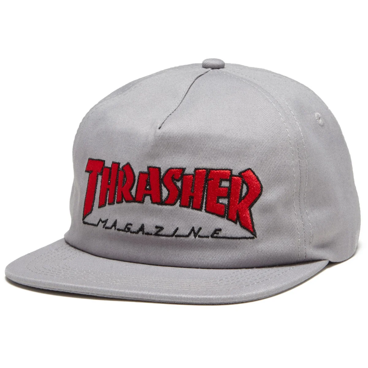 THRASHER OUTLINED SNAPBACK GRAY