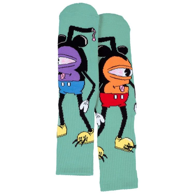 TOY MACHINE MOUSKETEER SOCKS MINT - Image 2