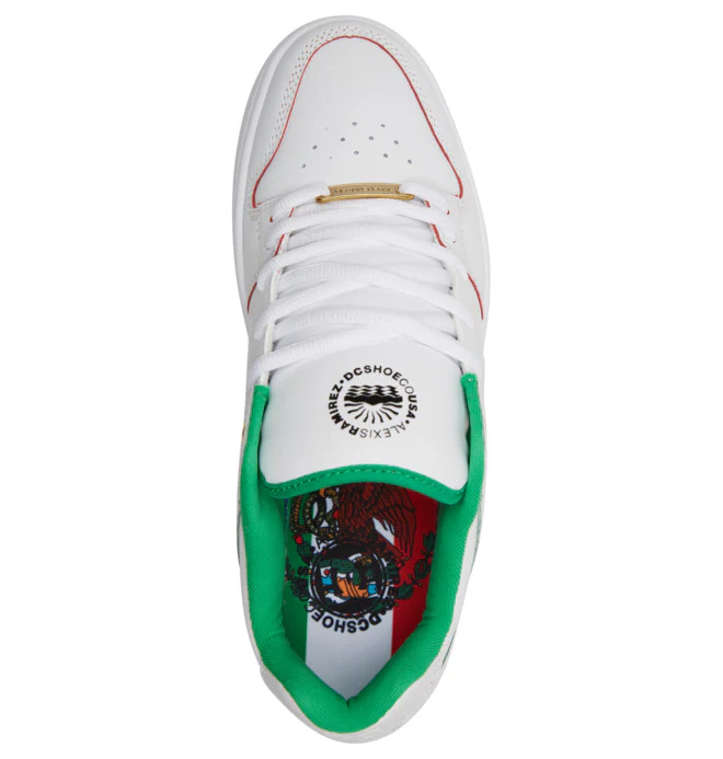 DC MANTECA ALEXIS RAMIREZ WHITE / RED / GREEN - Image 4