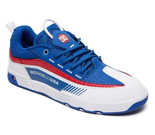 DC SHOES LEGACY 98 SLIM BLUE / RED / WHITE - Image 4