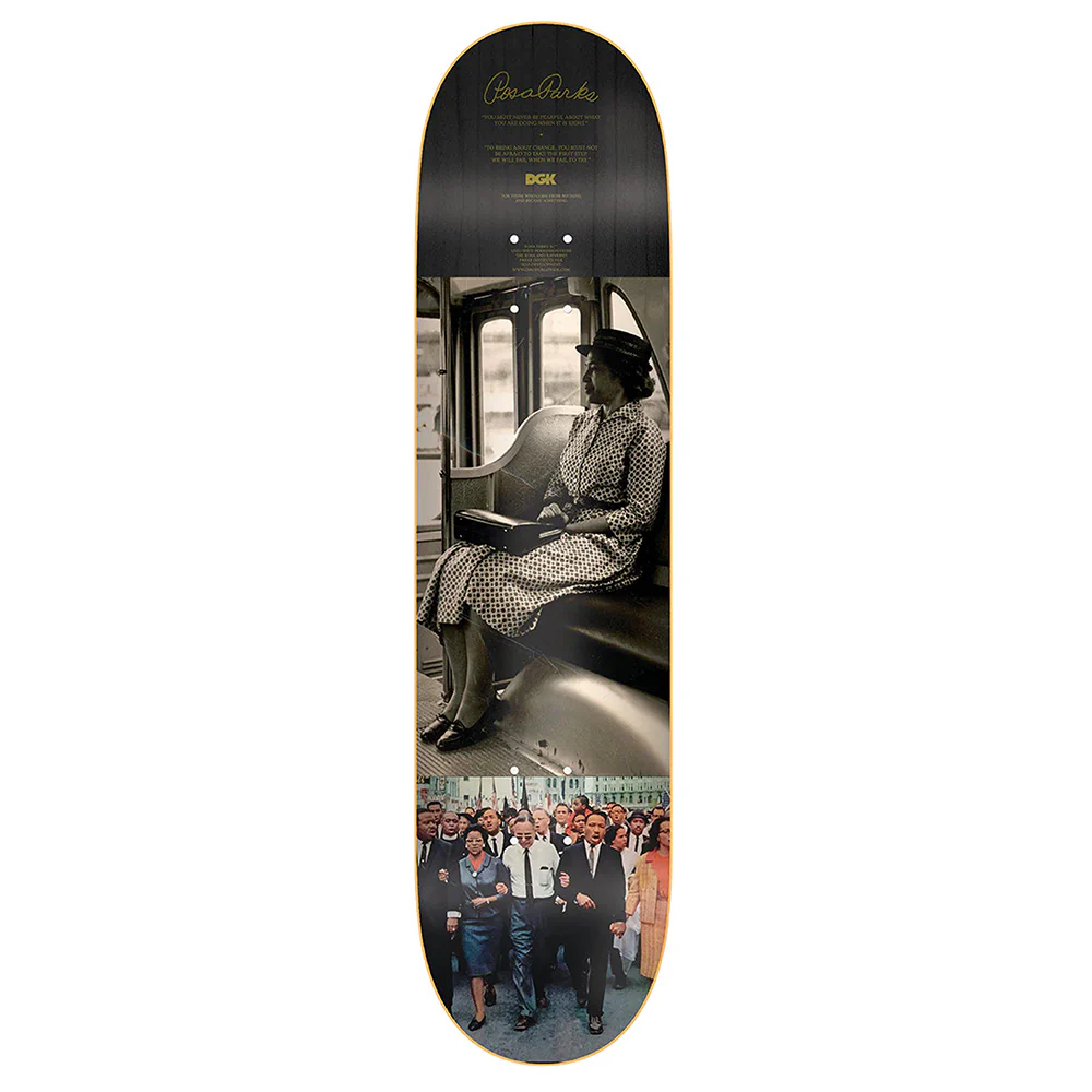 DGK X ROSA PARK SKATEBOARD DECK