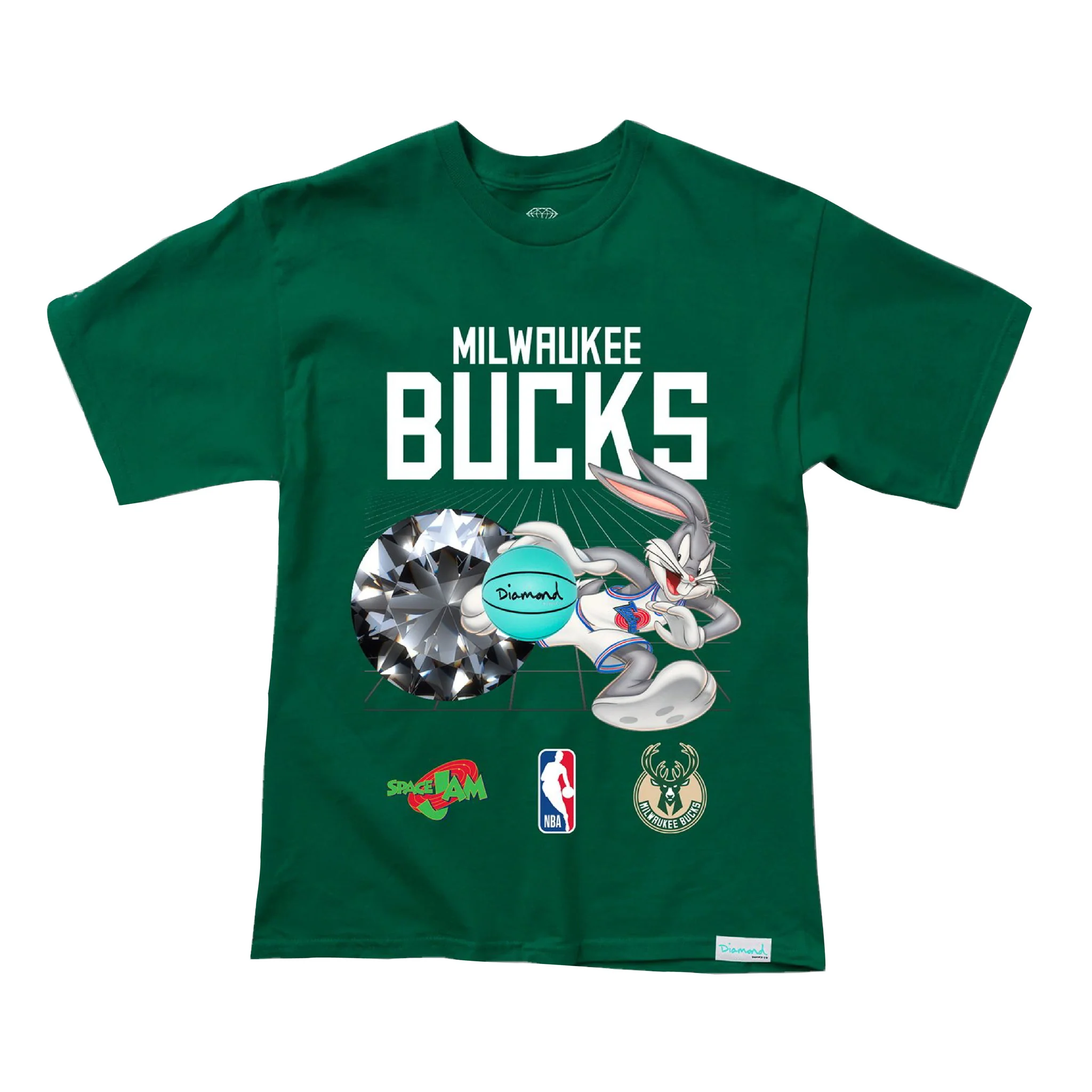 DIAMOND x SPACE JAM x BUCKS T-SHIRT
