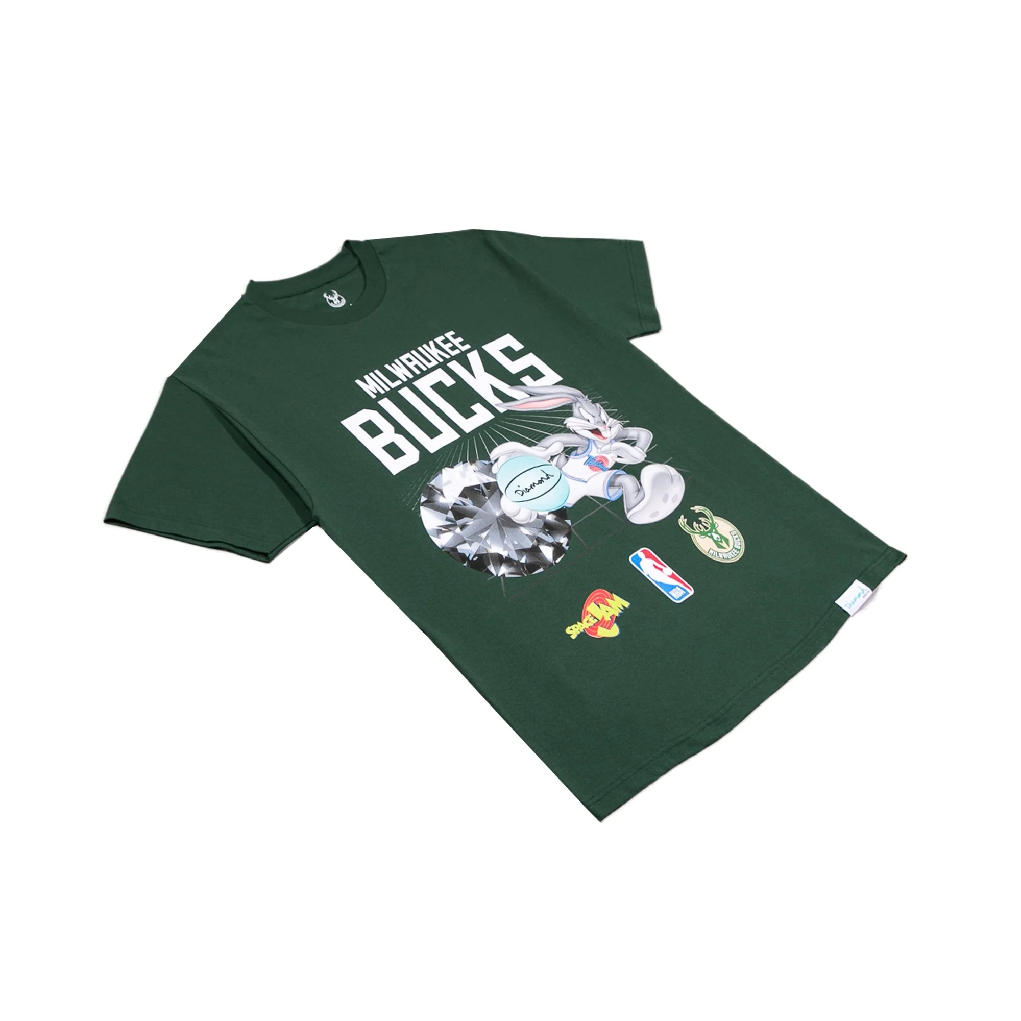 DIAMOND x SPACE JAM x BUCKS T-SHIRT - Image 3