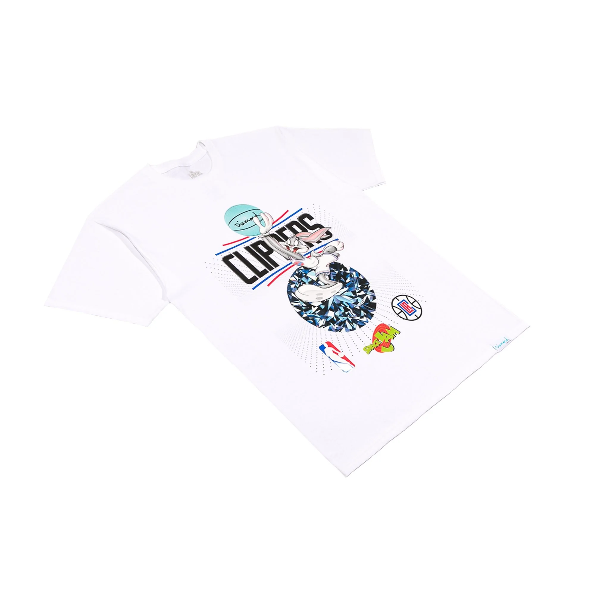 DIAMOND x SPACE JAM x CLIPPERS T-SHIRT - Image 2
