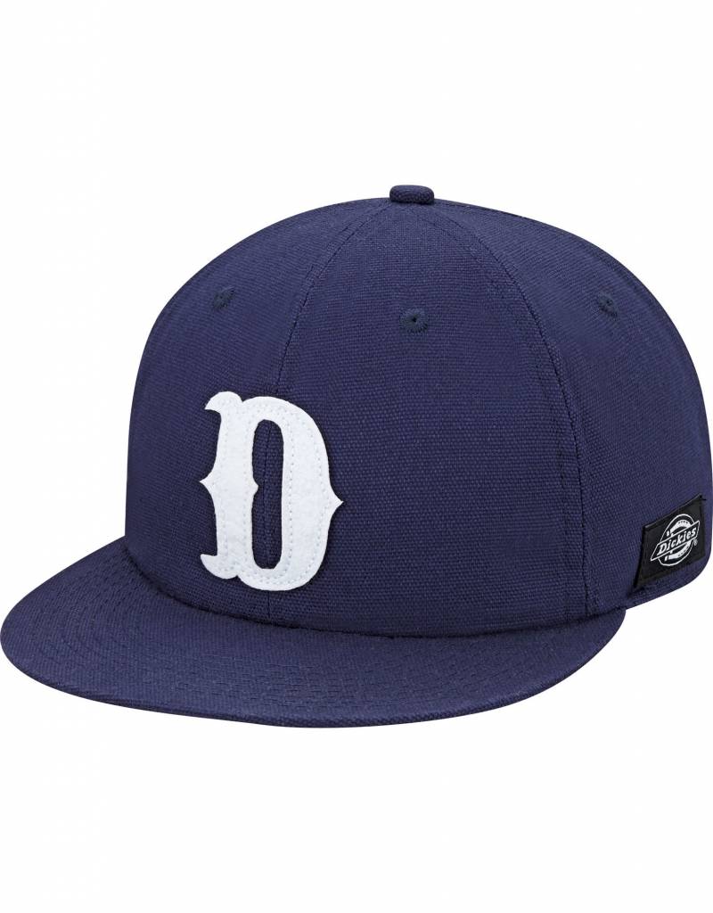 DICKIES '67 VINTAGE FLAT BILL CAP (BLUE / WHITE)