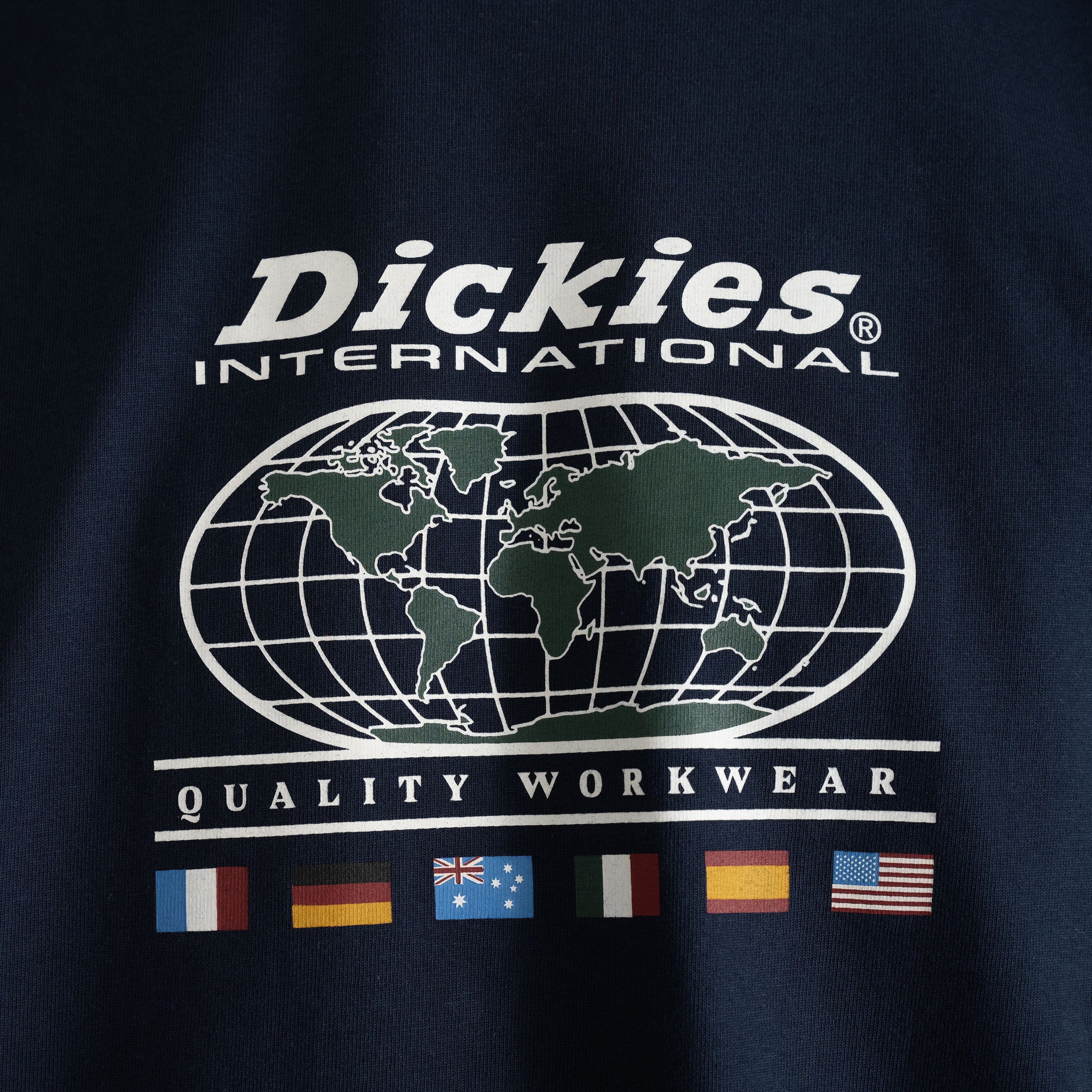 DICKIES JAKE HAYES GRAPHIC TEE NAVY - Image 2