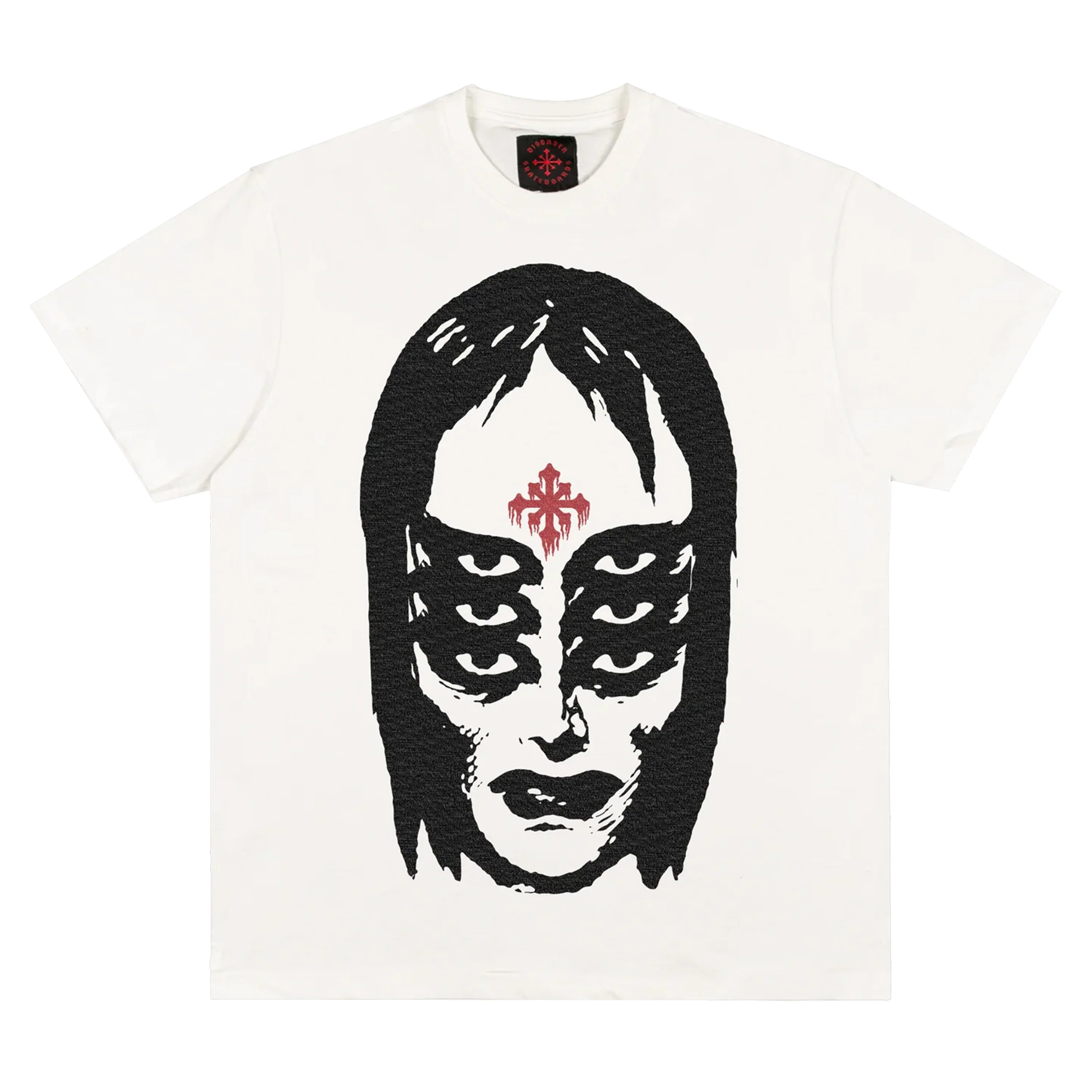 DISORDER DARK EYES TEE WHITE