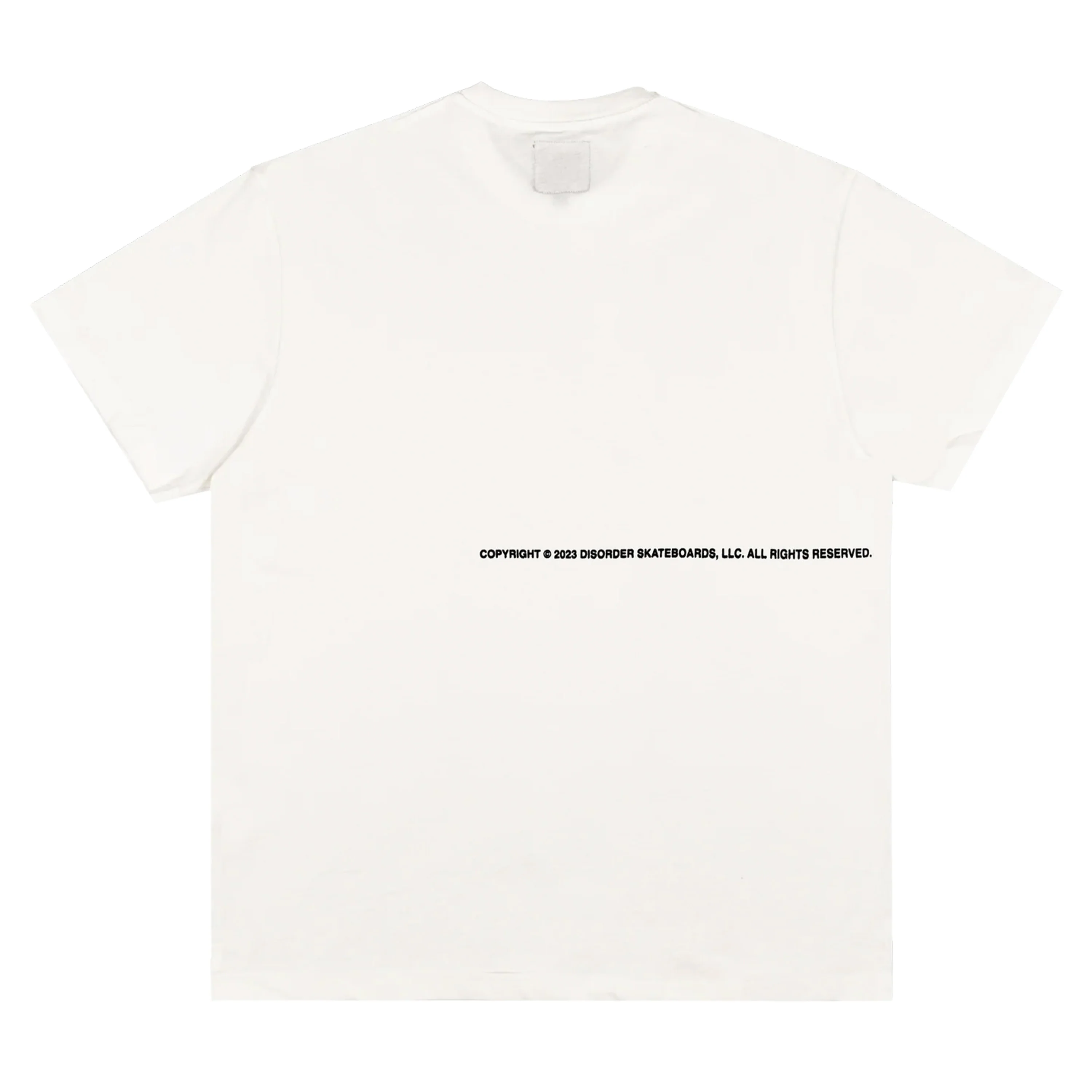 DISORDER DARK EYES TEE WHITE - Image 2