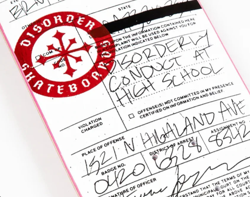 DISORDER "DISORDERLY CONDUCT" - Image 2
