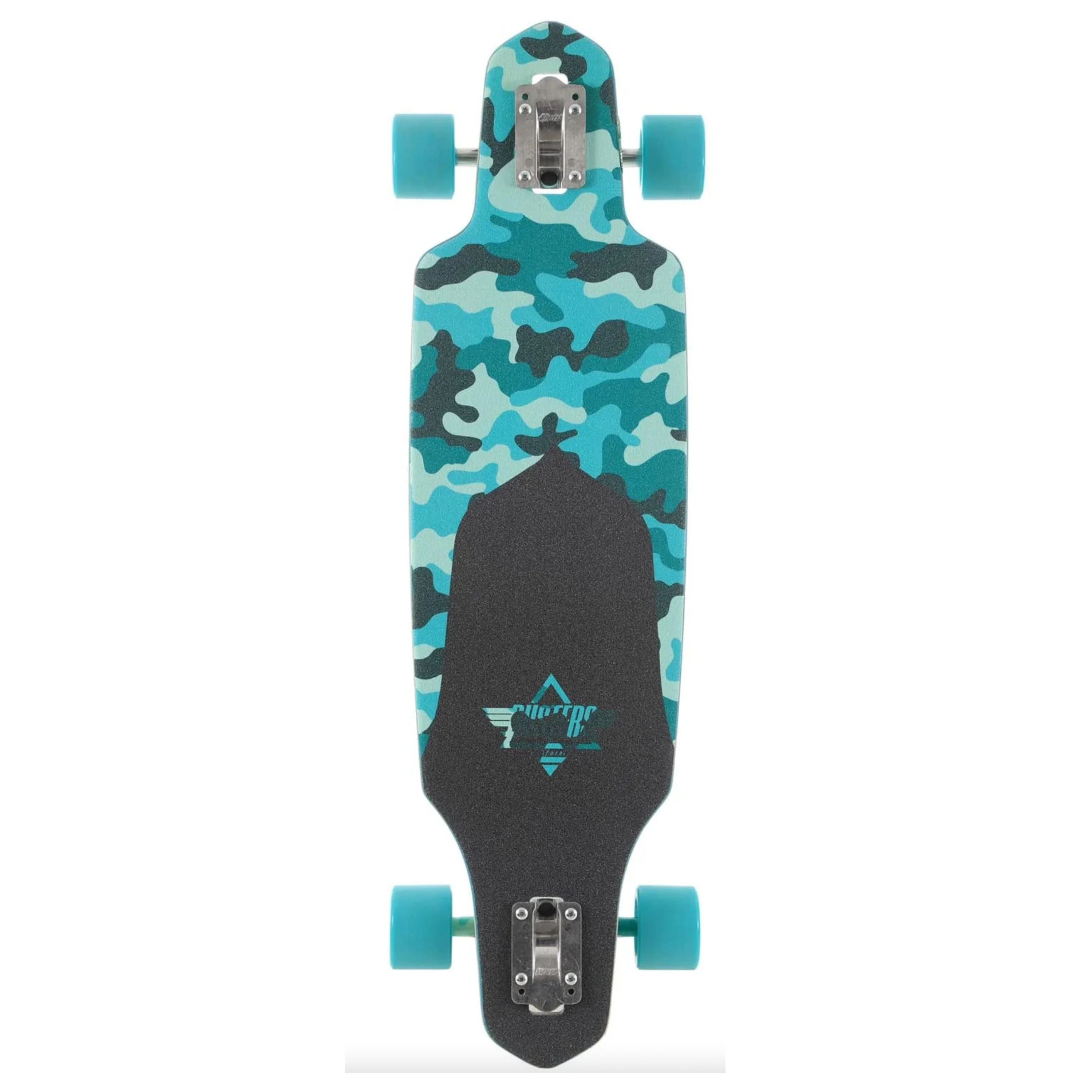 DUSTERS CHANNEL DRAGONFLY 34" LONGBOARD TEAL - Image 2