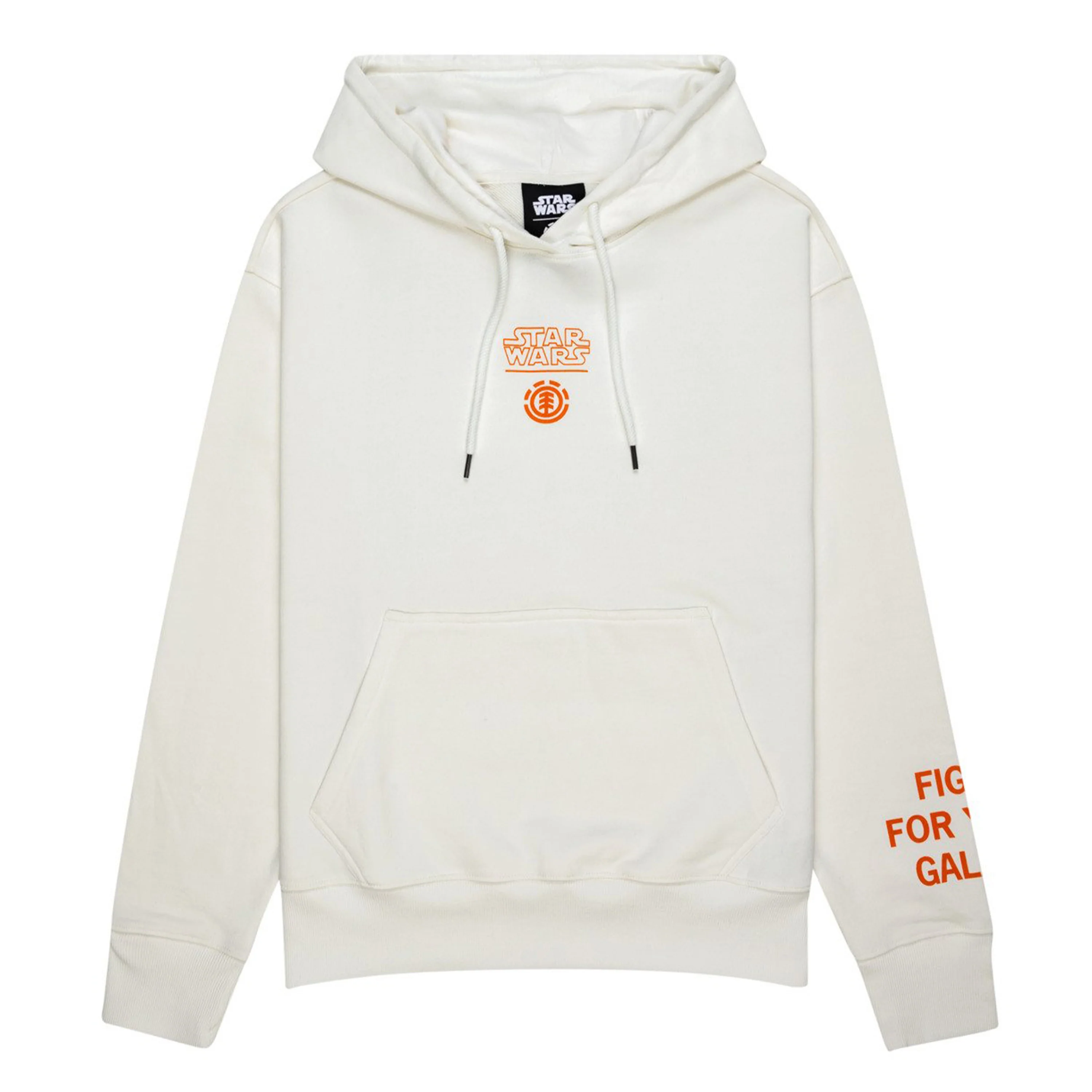 ELEMENT X STARWARS FIGHT HOODIE OFF WHITE