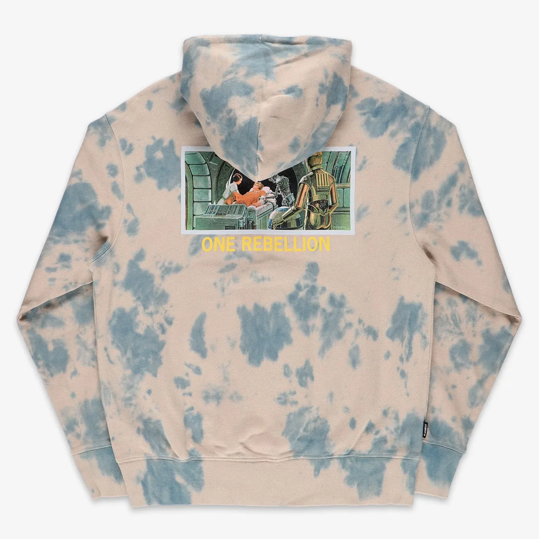 ELEMENT X STARWARS GALAXY HOODIE BEIGE MARBLE - Image 2