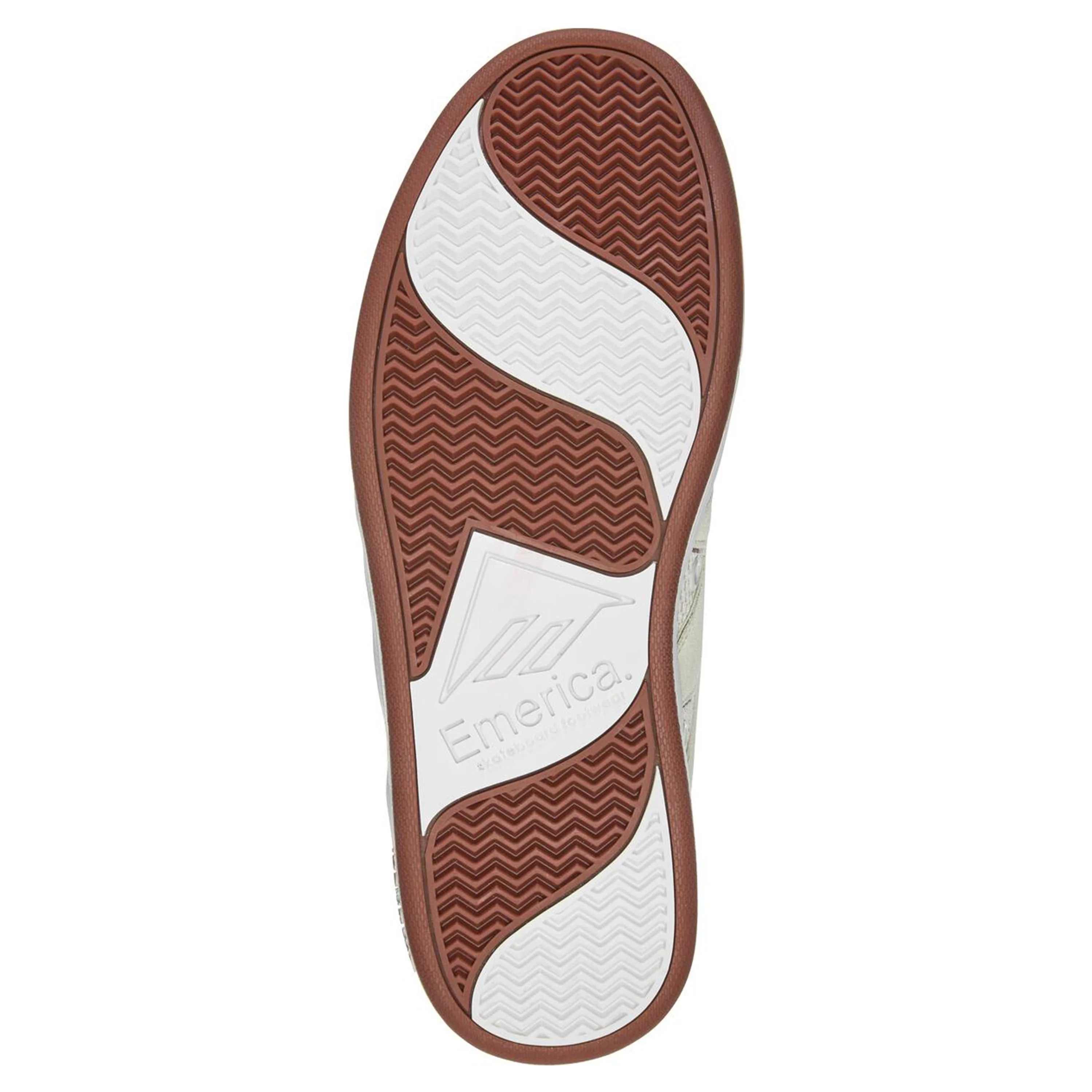 EMERICA X SKATE SHOP DAY OG-1 WHITE / BURGUNDY - Image 4