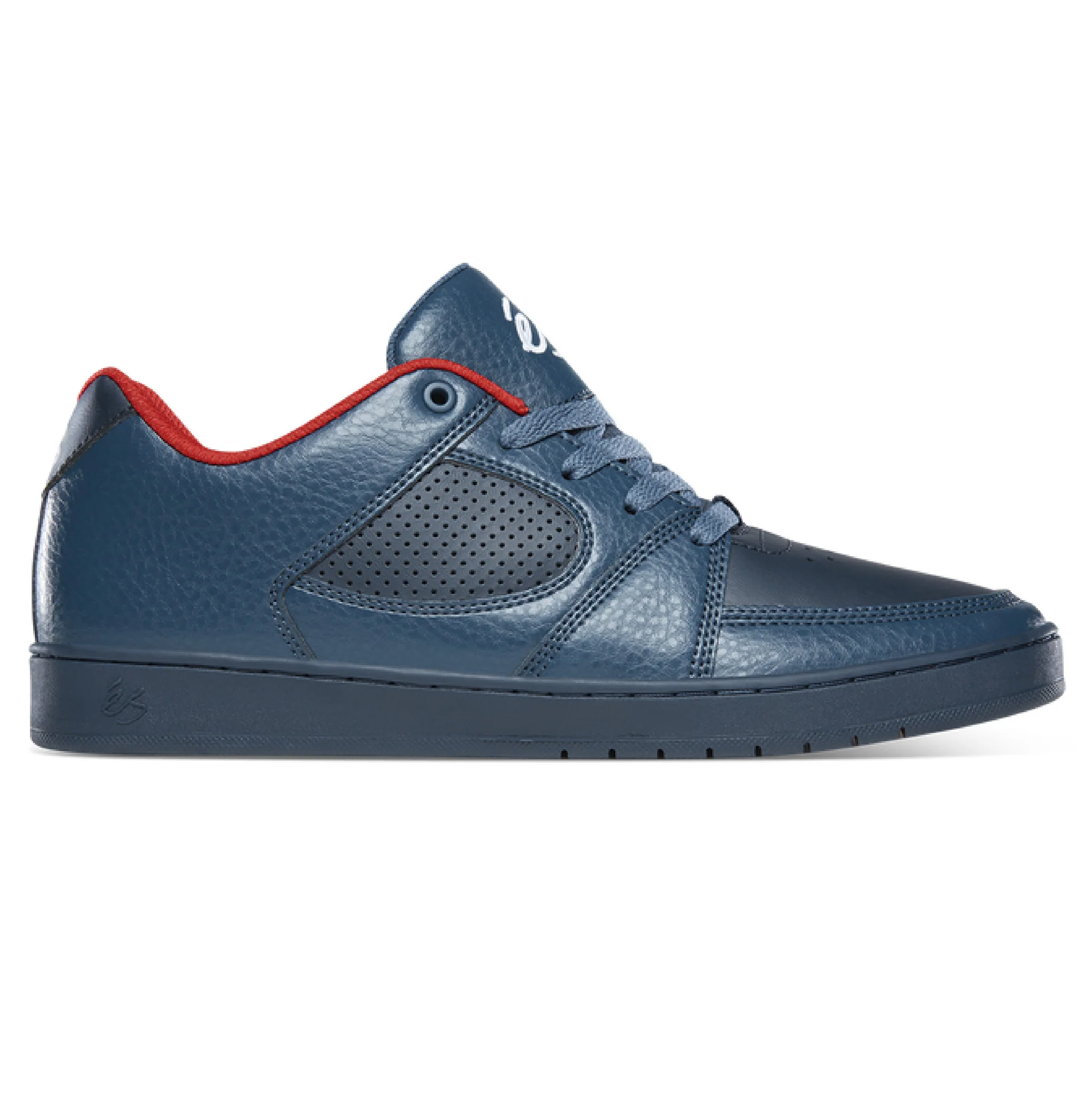 ES ACCEL SLIM NAVY / RED BEYOND SUEDE