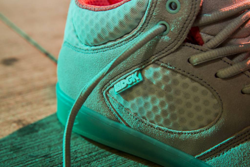 ES X DGK ACCEL MID SLIM GREY / CORAL / BLUE - Image 3