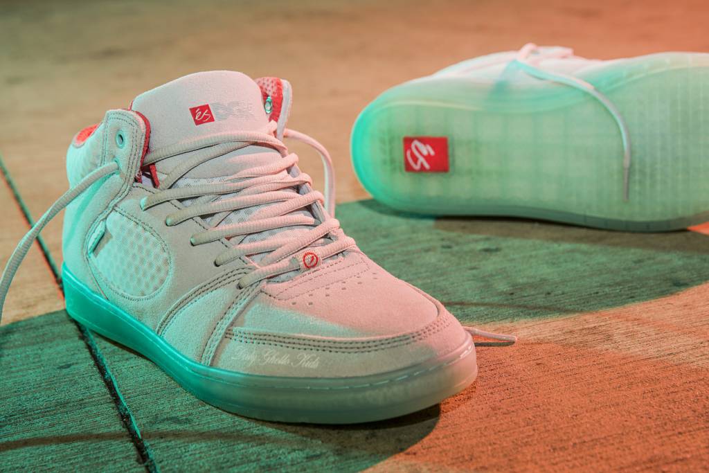 ES X DGK ACCEL MID SLIM GREY / CORAL / BLUE - Image 4