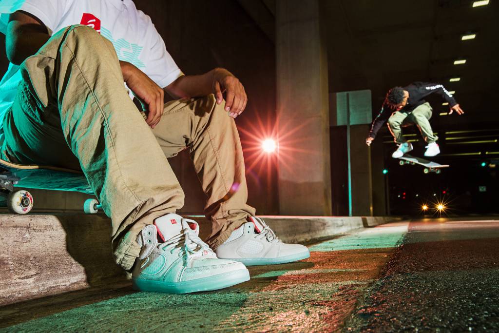 ES X DGK ACCEL MID SLIM GREY / CORAL / BLUE - Image 5