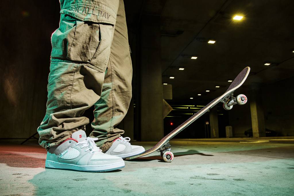 ES X DGK ACCEL SLIM GREY / CORAL / BLUE - Image 5